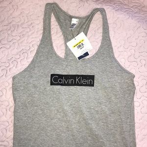 Calvin Klein grey tank top